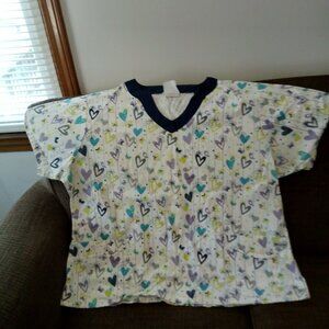 Women 2XL Uniform Advantage Scrub Top